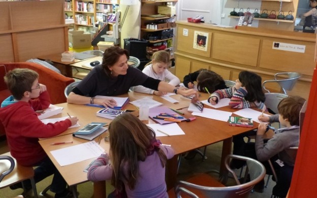 Un atelier qui va ravir les enfants qui aiment écrire!